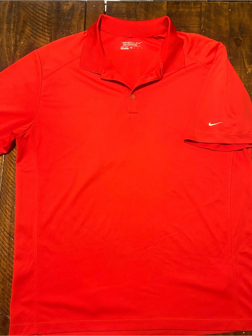 Nike Men's Bright Red Performance Polo